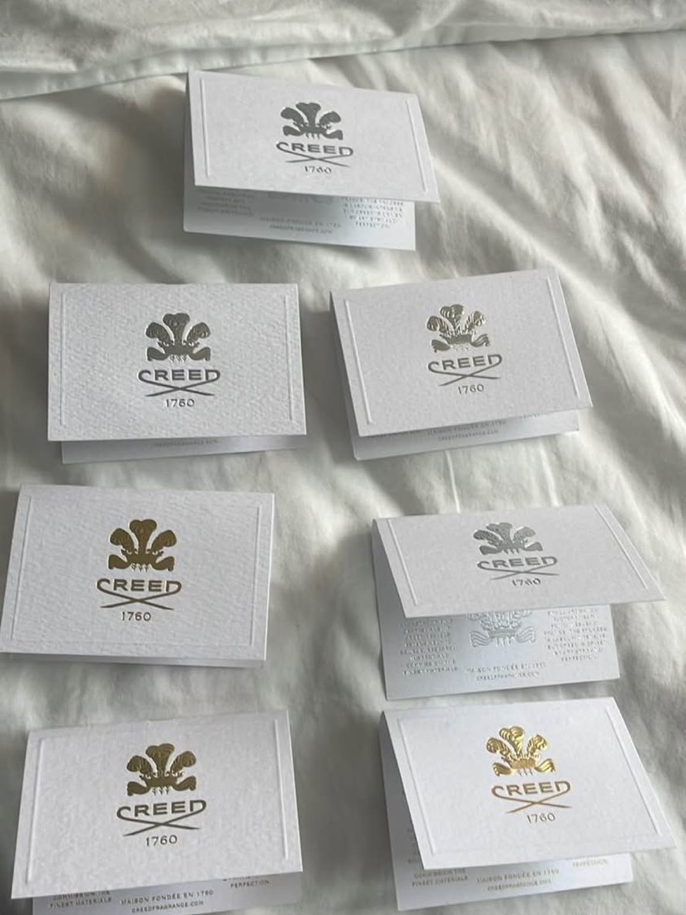 Creed bundle of 8 samples